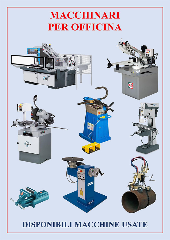 Catalogo Utensileria e macchinari industriali per officina e produzione
